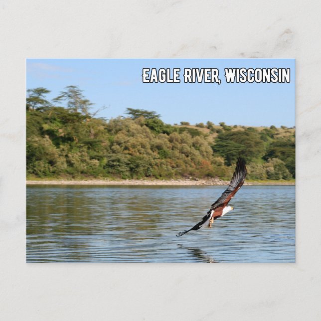 Eagle River, Wisconsin Postcard (Front)
