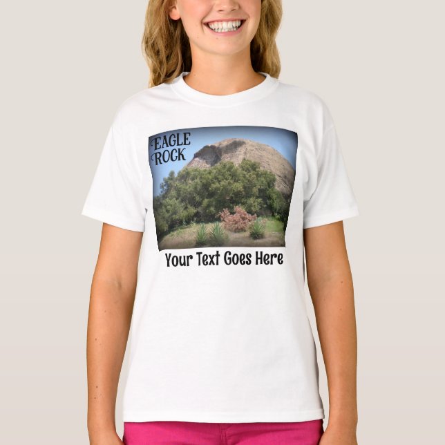 Eagle Rock California Monument Customisable T-Shirt (Front)