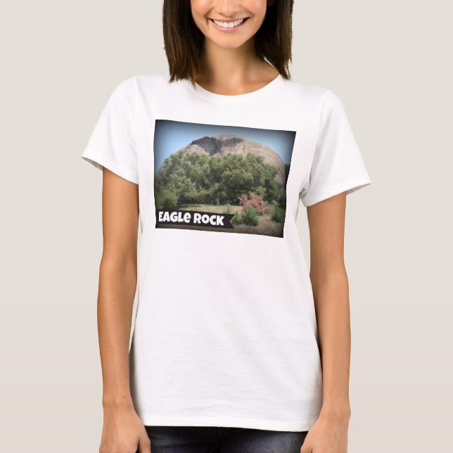 Eagle Rock California Monument Landmark T-Shirt (Front)