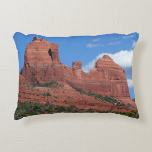 Eagle Rock I Sedona Arizona Travel Photography Decorative Cushion