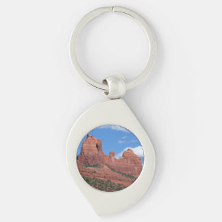 Eagle Rock I Sedona Arizona Travel Photography Key Ring