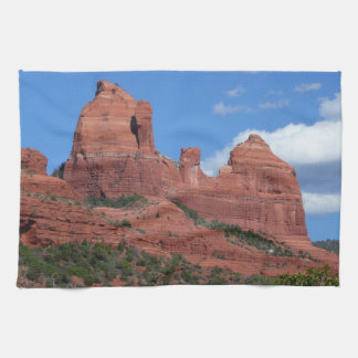 Eagle Rock I Sedona Arizona Travel Photography Tea Towel