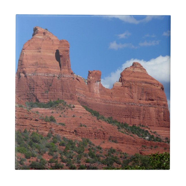 Eagle Rock I Sedona Arizona Travel Photography Tile (Front)