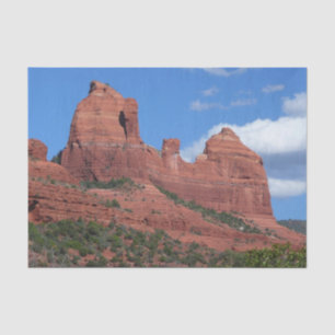 Eagle Rock I Sedona Arizona Travel Photography Tissue Paper
