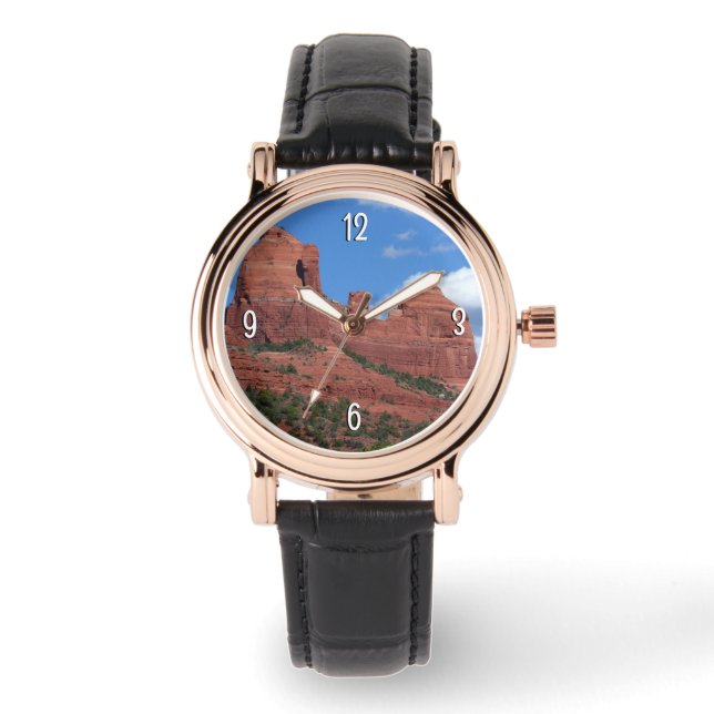 Eagle Rock I Sedona Arizona Travel Photography Watch (Front)