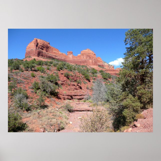 Eagle Rock II Sedona Arizona Travel Photography Poster (Front)