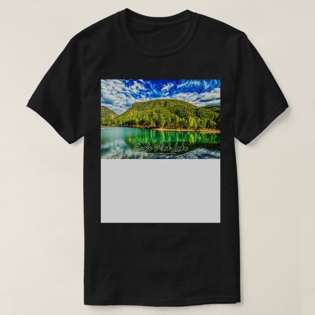 Eagle Rock Lake on the Enchanted Circle T-Shirt (Design Front)