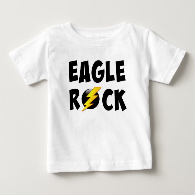Eagle Rock Lightning Bolt Baby T-Shirt (Front)