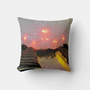 Eagle Room at Hotel de Glace, Quebec, Canada Cushion