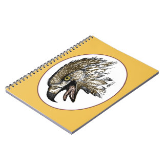 Eagle Screaming Notebook