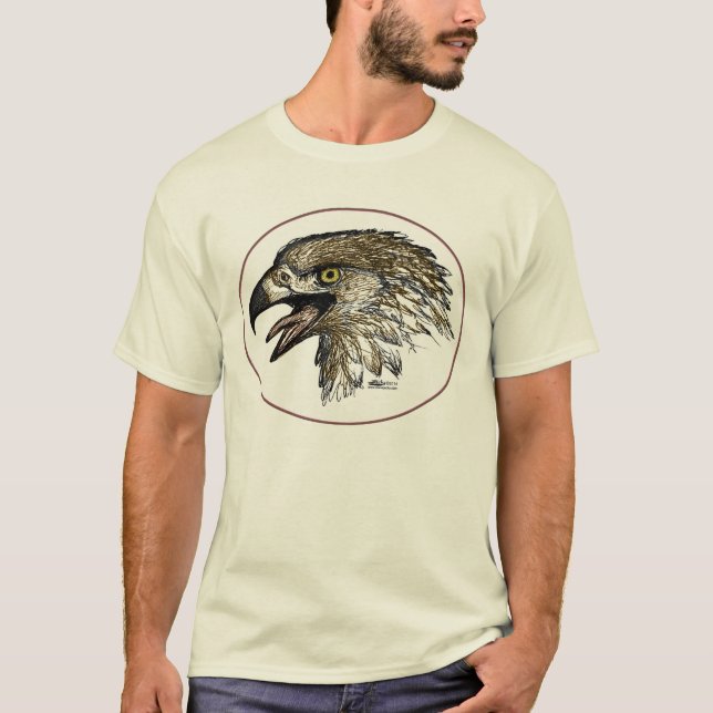 Eagle Screaming T-Shirt (Front)
