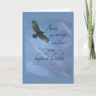 Eagle Soar to Highest Heights Card