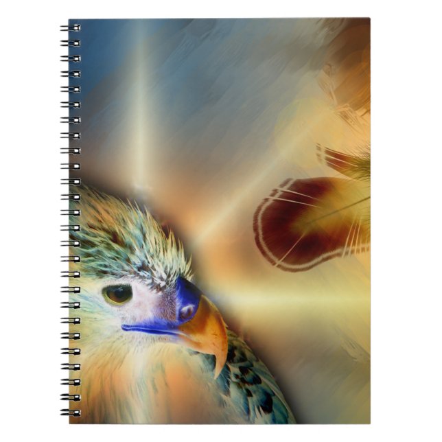 Eagle Song Spiral Notebook (Front)