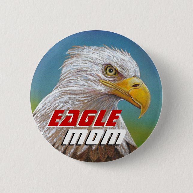 EAGLE SPIRIT - Mum Button (Front)