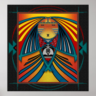 Eagle Sun Poster