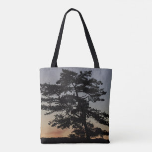 Eagle Sunset Tree Tote Bag