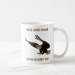 Eagle Swooping Down Coffee Mug