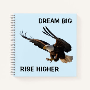 Eagle Swooping Down Notebook