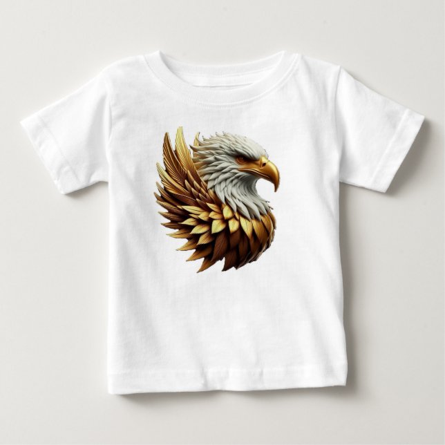 "Eagle Tattoo T-Shirt Design" (Front)