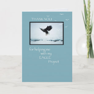 Eagle Thanks Thank You Card