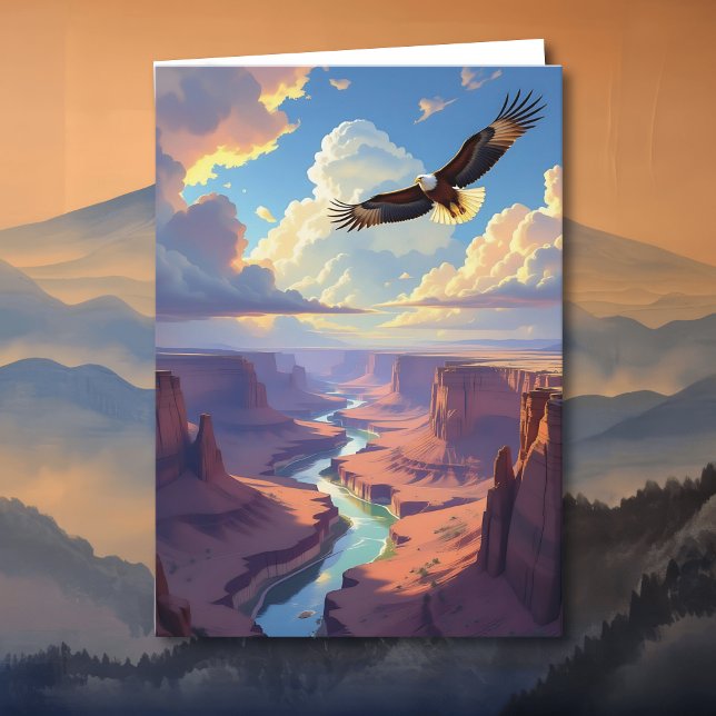 Eagle Themed Nephew's Birthday Card (Creator Uploaded)