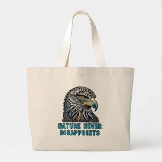 Eagle Tote Bag Nature Never Disappoints