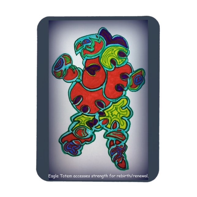 Eagle Totem Magnet (Vertical)