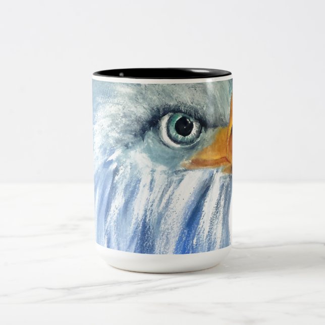Eagle Two-Tone Coffee Mug (Center)