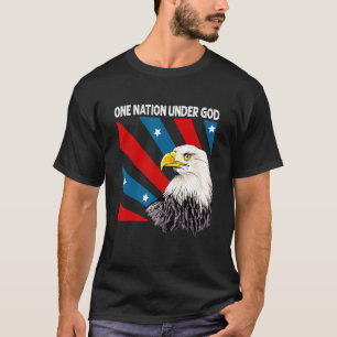 Eagle Usa Christian Patriot America One Nation Und T-Shirt