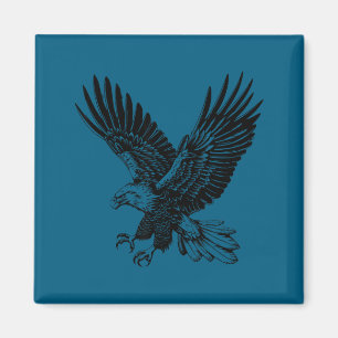 Eagle Vintage For Men Women Adults Youth Toddler K Magnet
