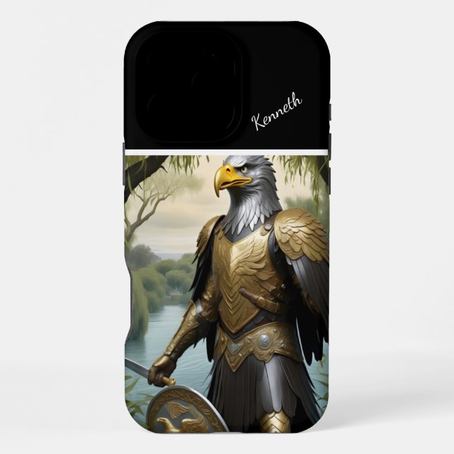 Eagle Warrior's Vigil iPhone Case (Back)