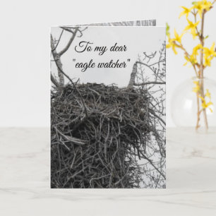 Eagle Watcher Card