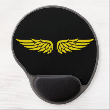 eagle wing personalized custom Gel Mousepad