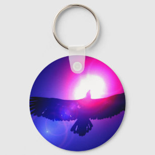 Eagle Wings - Eagle in Flight Key Ring