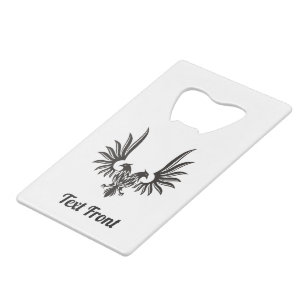 Eagle with two Heads Credit Card Bottle Opener