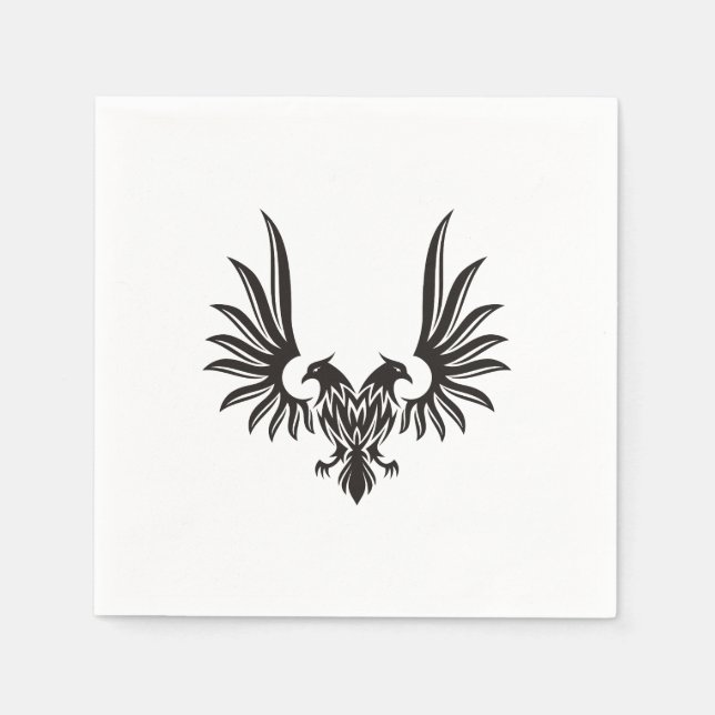 Eagle with two heads napkin (Front)