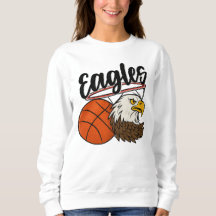 Eagles Basketball Mascot Design – Bold Sports tee