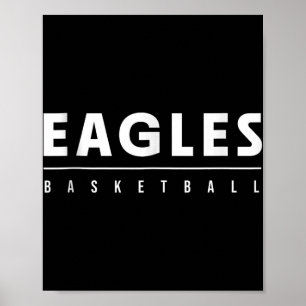 Eagles Basketball Tank Top Poster
