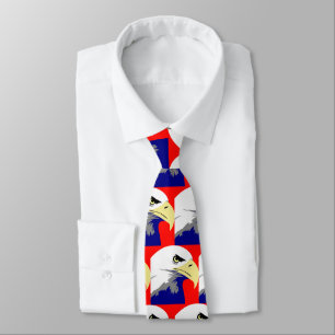 Eagles Blue Football Basketball Baseball Necktie