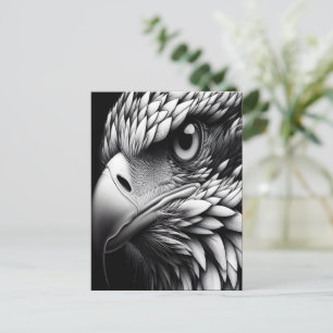Eagles Eye Close-Up Postcard