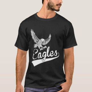 Eagles Fly Vintage Eagles Flying Bird Inspirationa T-Shirt