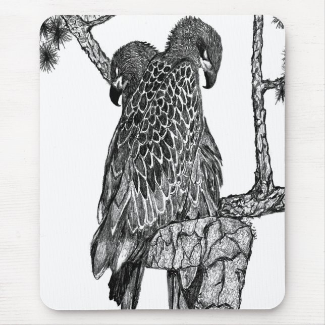 EAGLES HARRIET + M15 YOUNGER HOME STRONGER MOUSE PAD (Front)
