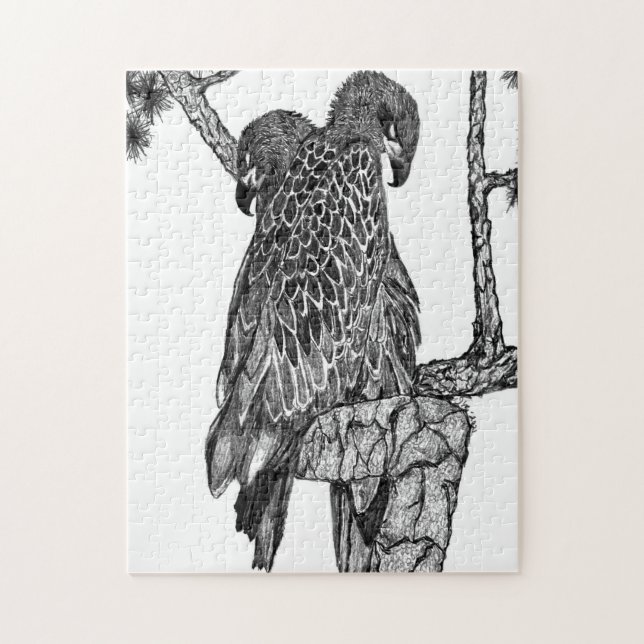 EAGLES HARRIET + M HOME STRONGER MOM & DAD YOUNGER JIGSAW PUZZLE (Vertical)