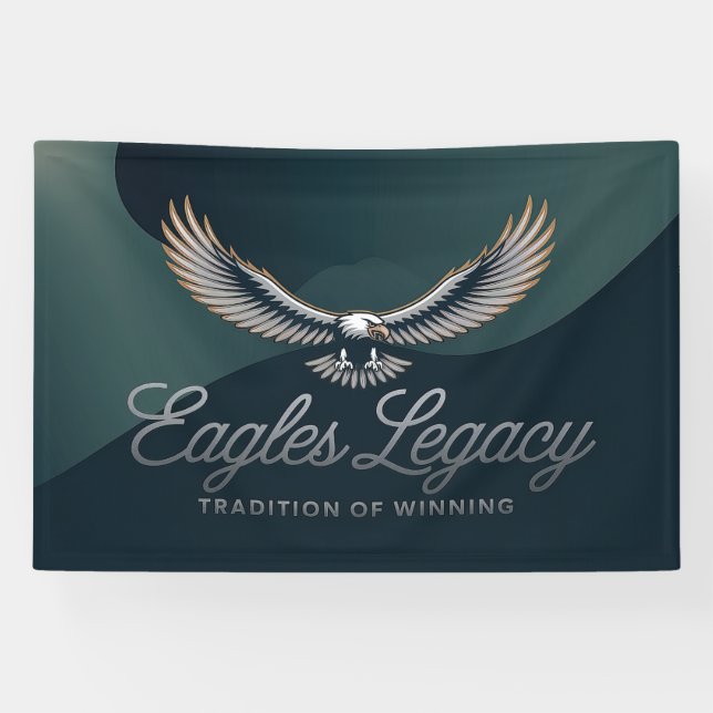 Eagles Legacy Banner - Tradition of Winning Banner (Horizontal)