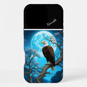 Eagle's Moonlight Watch iPhone 16 Pro Max Case