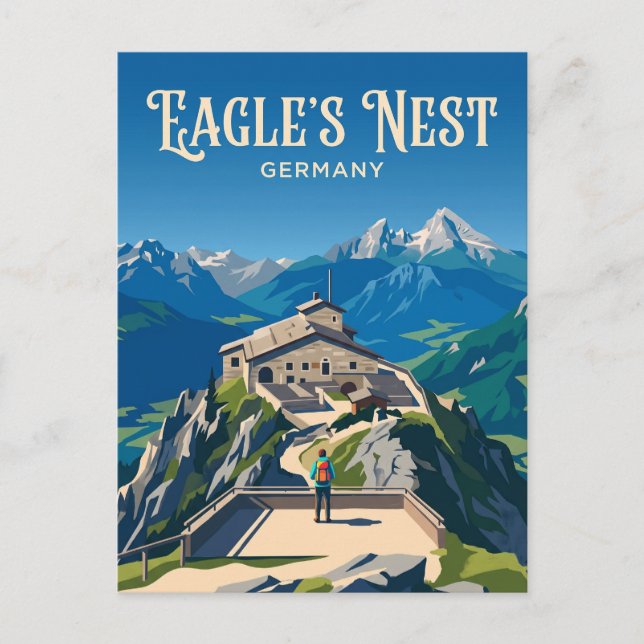 Eagle's Nest Germany Postcard (Front)