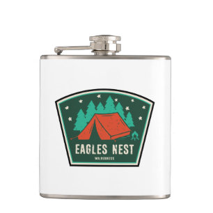 Eagles Nest Wilderness Colorado Camping Hip Flask