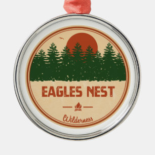 Eagles Nest Wilderness Colorado Metal Tree Decoration