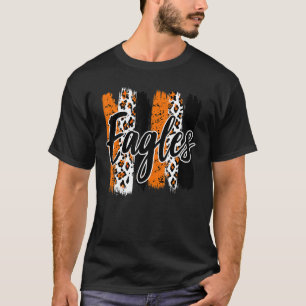 Eagles School Sports Fan Team Spirit Mascot T-Shirt