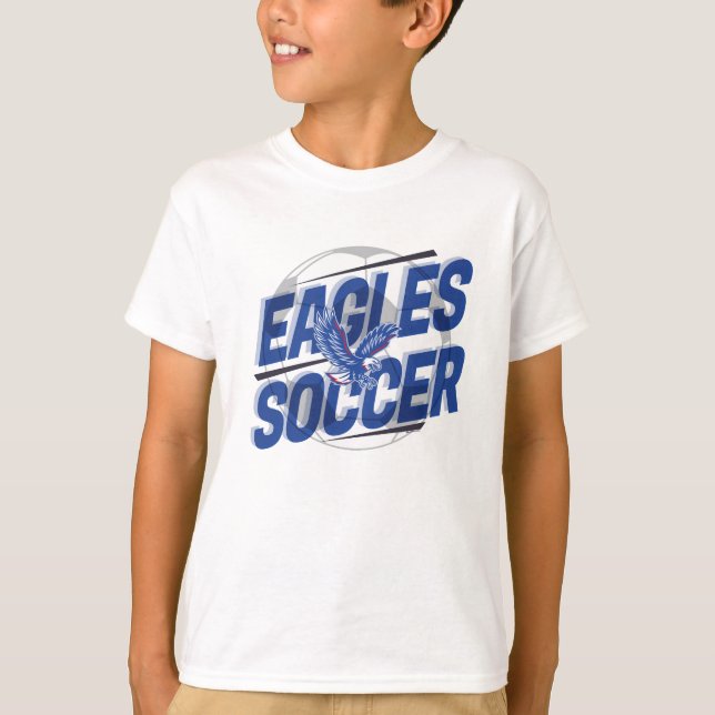 Eagles Soccer LB, GraphicLoveShop T-Shirt (Front)